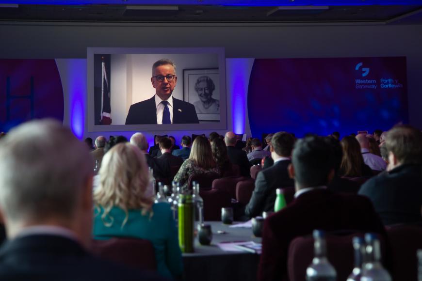 Michael Gove at Western Gateway conference