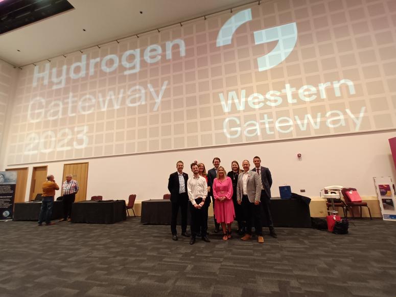Western Gateway team at the ICC Wales